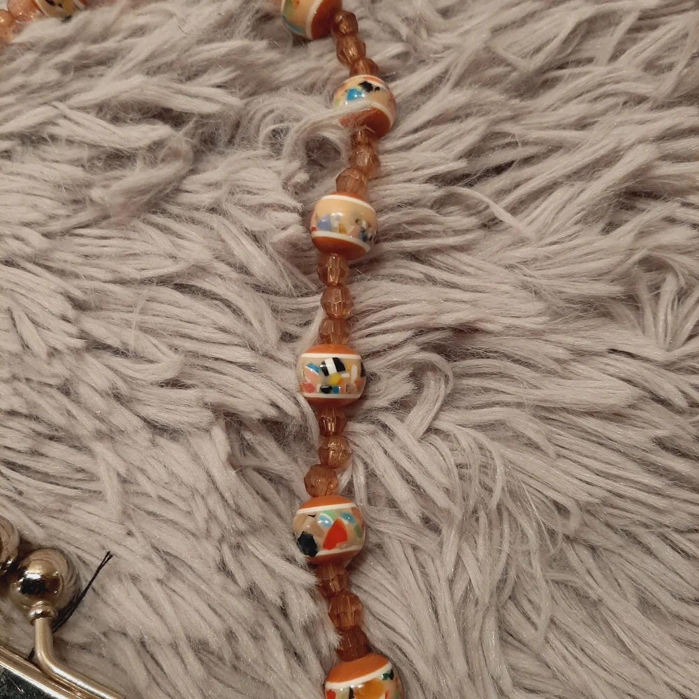 Vintage Beaded Clutch - Picture 10 of 13